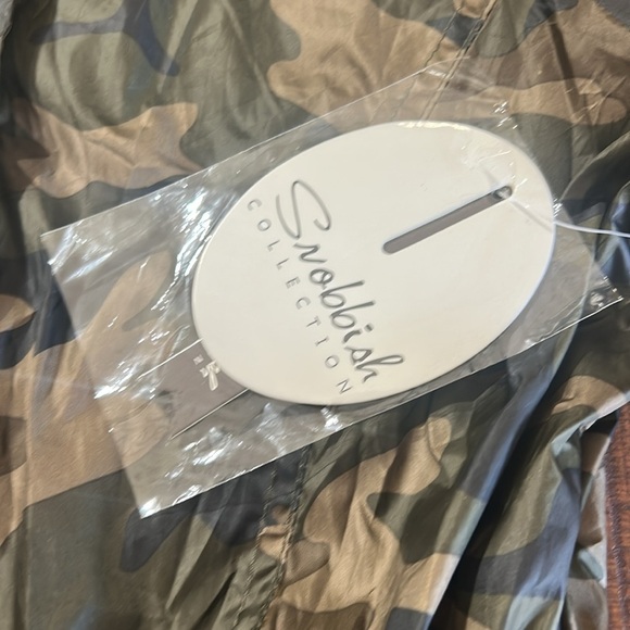 NWT Snobbish Collection camo hooded rain coat size XL - Picture 2 of 12